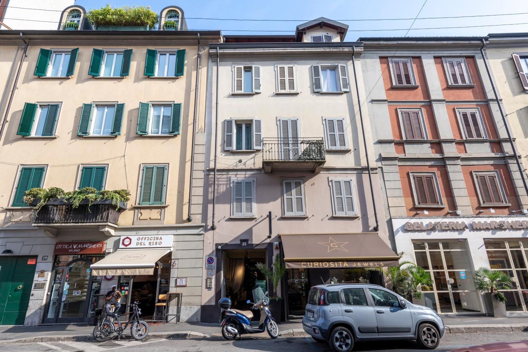 Bnbutler - Marghera - Luminoso Bilocale In Edificio Stile Vecchia Milano Leilighet Eksteriør bilde
